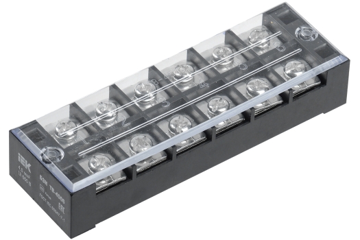 Блок зажимов наборный БЗН ТВ-2506 2,5мм2 25А 6 пар IEK