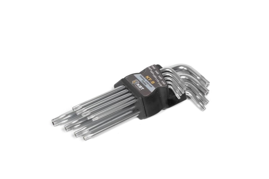 Набор ключей TORX КТ-9 (Т10-Т50) серия KBT-PROFESSIONAL (КВТ)