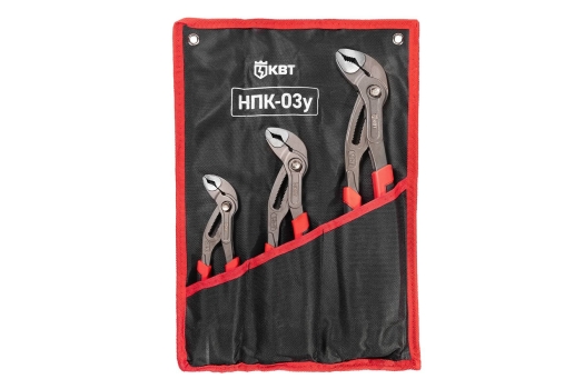 Набор переставных клещей НПК-03у (КВТ)