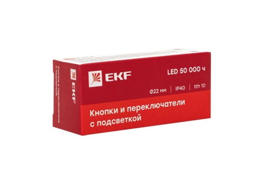 Переключатель BD33 3P c желтой подсветкой 230В NO EKF PROxima