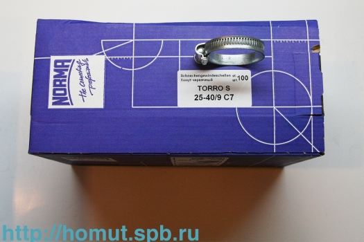 Хомут NORMA TORRO W1 25-40/9