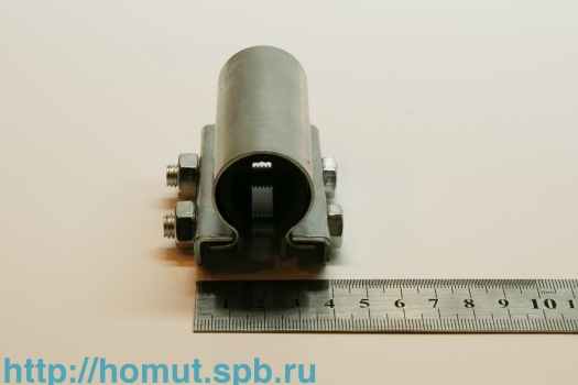 Хомут ремонтный 1/2',70 мм,D 21-24, W1