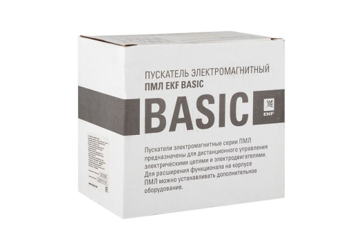 Пускатель электромагнитный серии ПМЛ-3160М 40А 230В EKF Basic