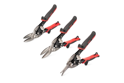 Набор ножниц по металлу НМА-250 LSR серия ПРОФИ (КВТ)