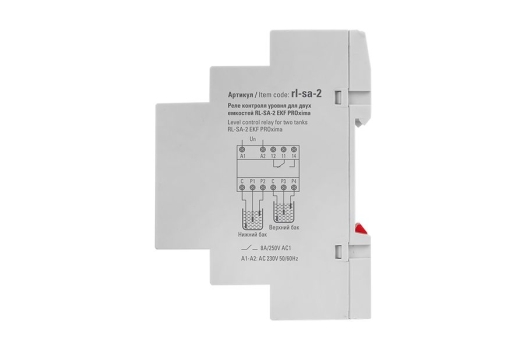 Реле контроля уровня для двух емкостей RL-SA-2 EKF PROxima